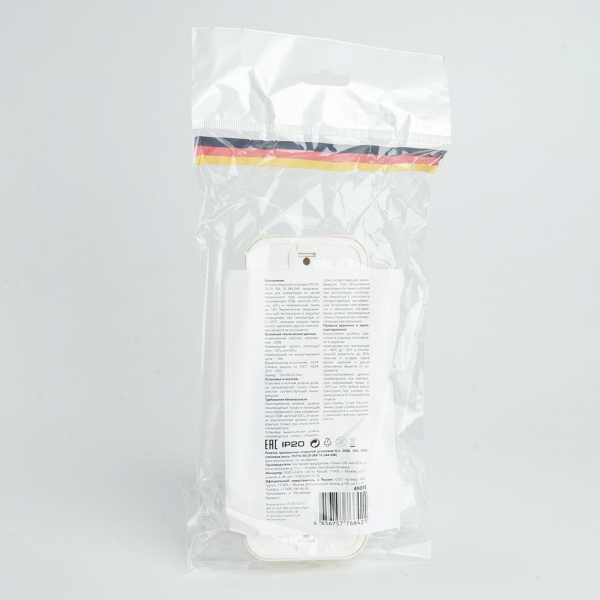 Розетка тройная 2P Stekker Брест слоновая кость PST16-50-20 49055 Розетка тройная 2P Stekker Брест слоновая кость PST16-50-20 49055