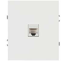 Розетка ЭРА Arktik 16-3107-01 информационная RJ45 белый Б0070474