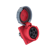 Розетка стационарная внутренняя угловая 4152 3Р+РЕ+N 16А 380В IP67 EKF PROxima ps-4152-16-380