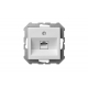 Розетка RJ45 Liregus Epsilon белый 28-032