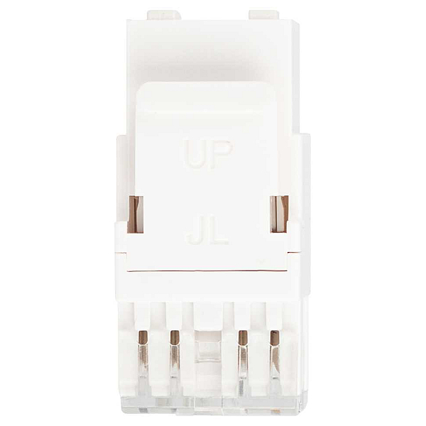 Коннектор ЭРА ОФИС 18-8002-01 RJ45 CAT6 UTP Keystone цвет белый Б0063290