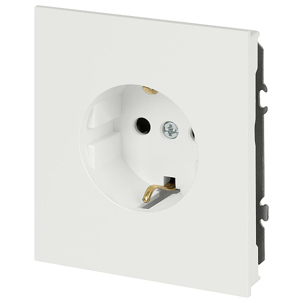 Розетка ЭРА Arktik 16-2101-08 с заземлением 2P+E Schuko 16А-250В белый матовый Б0070421