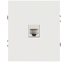 Розетка ЭРА Arktik 16-3107-08 информационная RJ45 белый матовый Б0070481