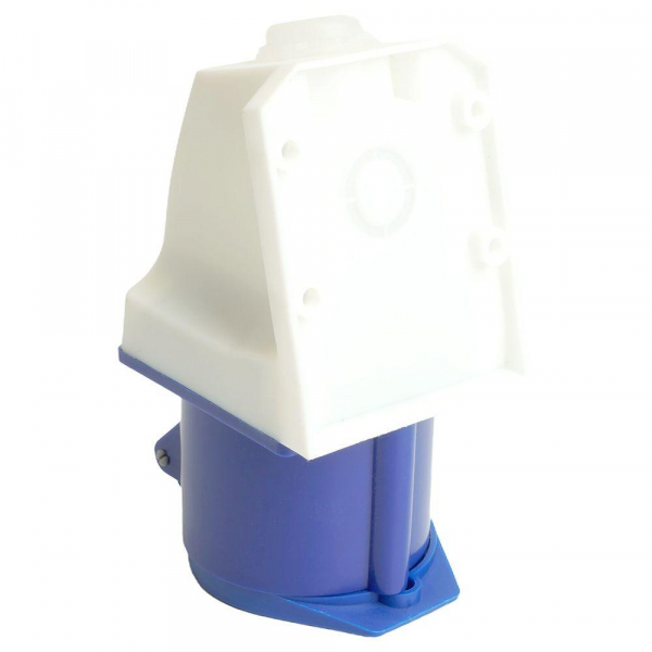Розетка 2P+PE Stekker с крышкой синий RST32-123-44 49433 Розетка 2P+PE Stekker с крышкой синий RST32-123-44 49433