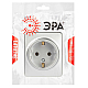 Розетка ЭРА Эксперт 11-2203-03 2P+E Schuko IP20 16A-250В ОУ алюминий Б0063020