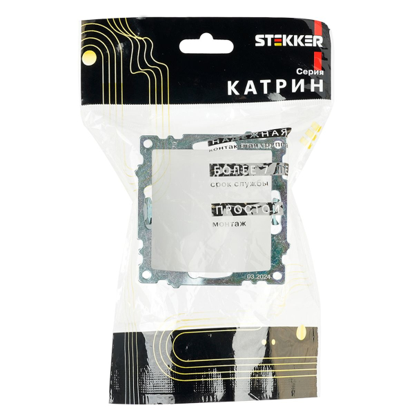 Вывод кабеля Stekker Катрин белый GLS00-7116-01 49463