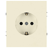 Розетка ЭРА Arktik 16-2102-02 с заземлением 2P+E Schuko со шторками 16А-250В слоновая кость Б0070425