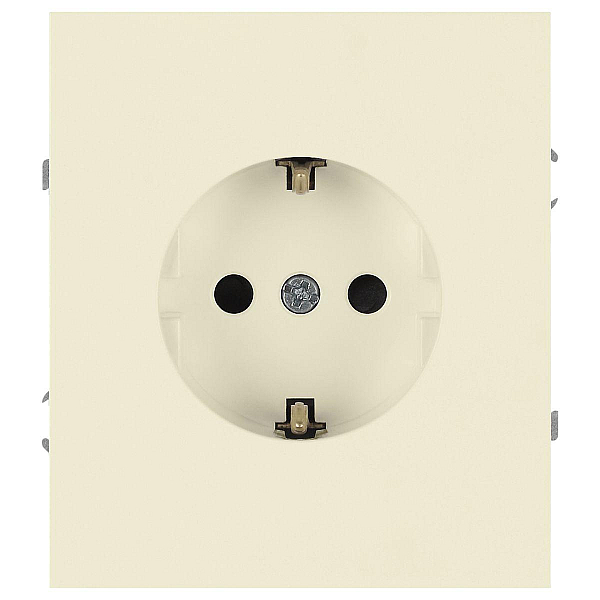 Розетка ЭРА Arktik 16-2102-02 с заземлением 2P+E Schuko со шторками 16А-250В слоновая кость Б0070425