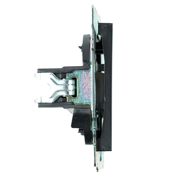 Розетка компьютерная RJ-45 Stekker Катрин черный GLS00-7107-05 39613