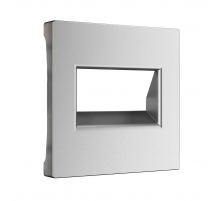 Накладка для двойной розетки Еthernet RJ-45 Werkel серебро W1191165 4690389195679