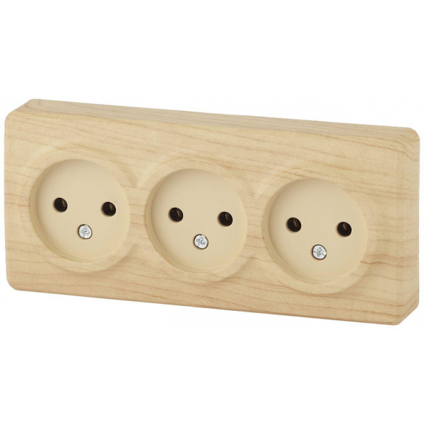 Розетка ЭРА Эксперт 3х2P 16A 250V 11-2207-11 Б0020699 Розетка ЭРА Эксперт 3х2P 16A 250V 11-2207-11 Б0020699
