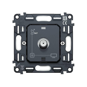 Механизм TV розетки SAT 5-2400MHz 3.5dB AMBRELLA VOLT VM VM215