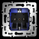 Механизм розетки с заземлением 16А S70 Voltum VLS0401M