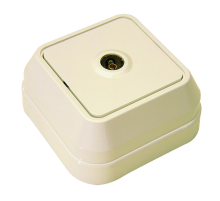 Розетка ТВ концевая 15 dB (Female) Makel 45227