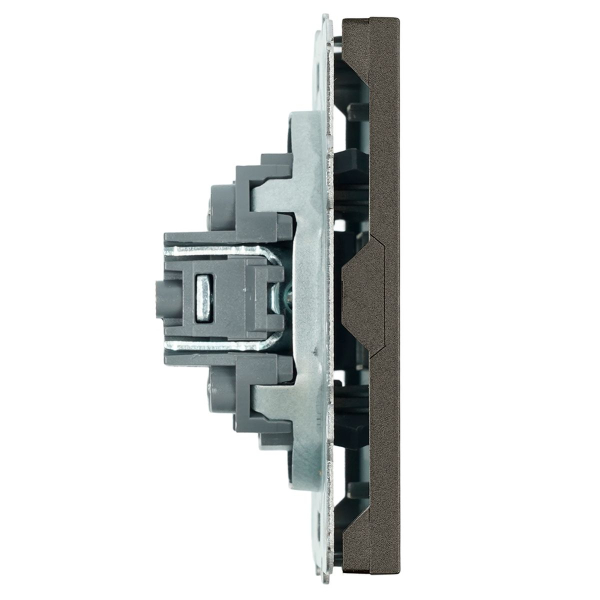 Заглушка (механизм), Stekker Эмили, RST00-5116-09, антрацит, soft touch 49935