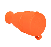 Роз. перенос. с защитной крышкой оранжевая каучуковая 230В 2P+PE 16A IP44 EKF PRO RPS-012-16-230-44-ro