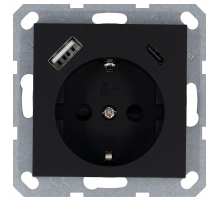 Розетка Jasmart G5501USB-25PB