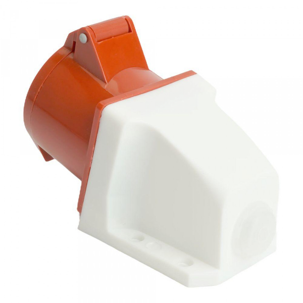 Розетка 3P+PE+N Stekker с крышкой красный RST32-125-44 49437 Розетка 3P+PE+N Stekker с крышкой красный RST32-125-44 49437