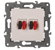 Аудиорозетка двойная ЭРА Elegance 14-3112-02 Б0034327