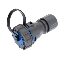 Розетка кабельная переносная влагозащищенная 16 А, 2Р+РЕ, IP68 REXANT 111-121