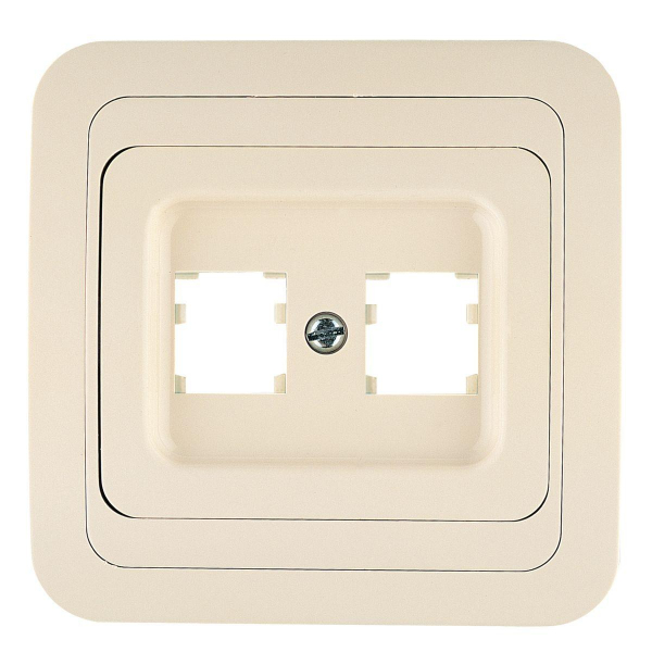 Розетка гнездо+гнездо Makel Mimoza 25038 Розетка гнездо+гнездо Makel Mimoza 25038