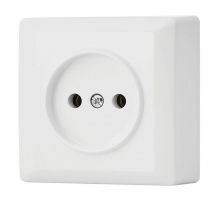 Розетка 2P Vesta-Electric Mega белый FRZ00030101BEL