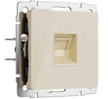 Розетка Werkel Ethernet RJ-45 айвори акрил W1181043 4690389197116