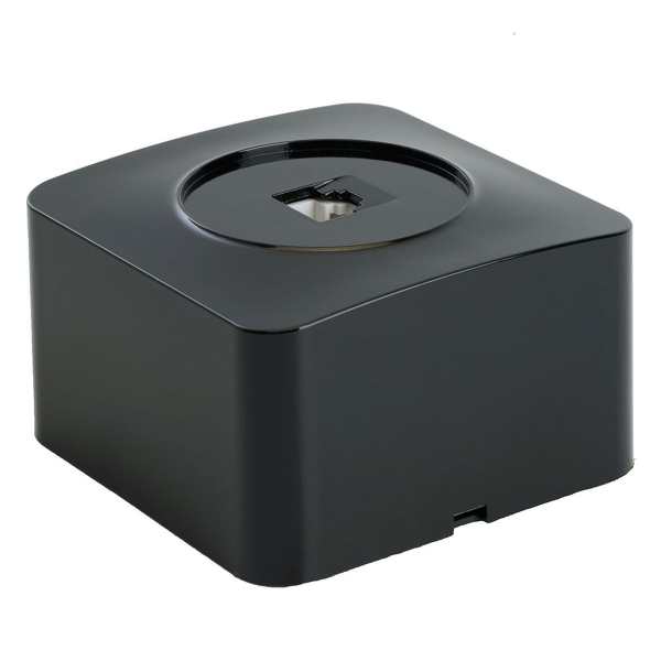 Розетка компьютерная RJ-45 Stekker София черный MST00-20-02 49312