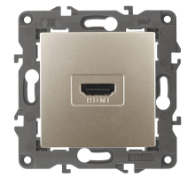 Розетка HDMI ЭРА Elegance 14-3114-04 Б0034335