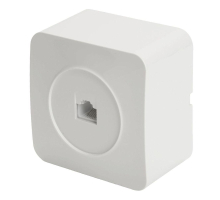 Розетка компьютерная RJ-45 Stekker София белый MST00-20-01 49300