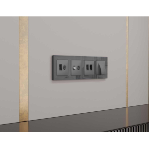 Лицевая панель AMBRELLA VOLT ALFA AP6633