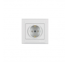 Розетка с/з с защт. для детей Makel Defne 42001058