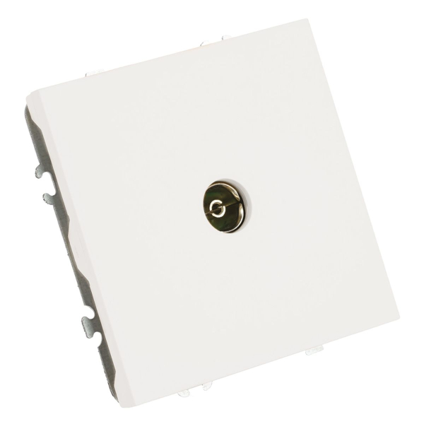 Розетка телевизионная TV Stekker Эмили белый фарфор RST00-5108-01 49875