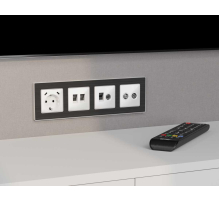 Лицевая панель AMBRELLA VOLT ALFA AP1125