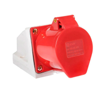 Розетка стационарная наружная 125 3Р+РЕ+N 32А 380В IP44 EKF PROxima ps-125-32-380