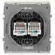 Розетка ЭРА Arktik 16-3108-01 информационная двойная 2XRJ45 белый Б0070484