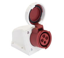 Розетка стационарная наружная 1242 3Р+РЕ 32А 380В IP67 EKF PROxima ps-1242-32-380