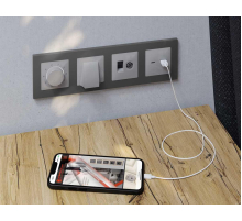 Лицевая панель AMBRELLA VOLT ALFA AP4158