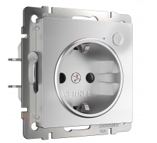 Розетка Wi-Fi Werkel серебряный W1171606 4690389176074