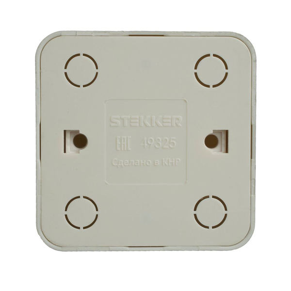 Розетка 2P Stekker София серебро MST10-11-03 49325