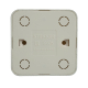 Розетка 2P Stekker София серебро MST10-11-03 49325