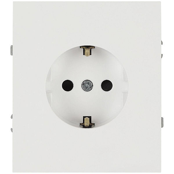 Розетка ЭРА Arktik 16-2101-08 с заземлением 2P+E Schuko 16А-250В белый матовый Б0070421
