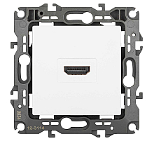 Розетка ЭРА Серия 12 12-3114-01М HDMI белый матовый Б0065724