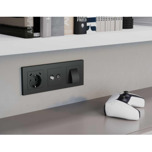 Лицевая панель AMBRELLA VOLT ALFA AP9158