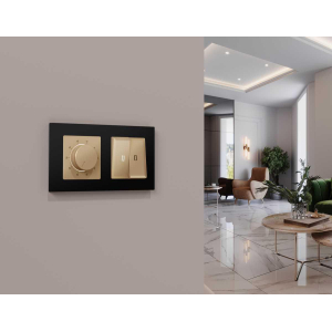 Лицевая панель AMBRELLA VOLT ALFA AP6057