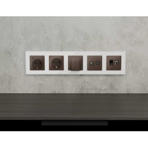 Лицевая панель AMBRELLA VOLT ALFA AP6433