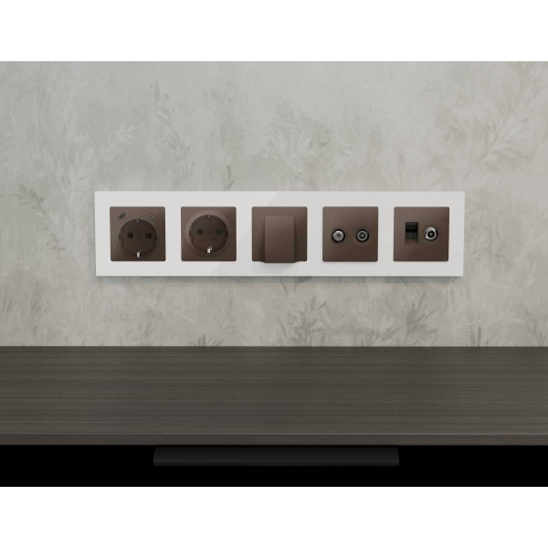 Лицевая панель AMBRELLA VOLT ALFA AP6433