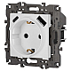 Розетка ЭРА Elegance 14-4108-01М 2P+E 16A-250В со шторками с USB type-A+C 5В-3А белый матовый Б0067710
