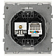 Розетка ЭРА Arktik 16-3110-08 комбинированная RJ45+TV белый матовый Б0070501