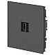 Розетка ЭРА Arktik 16-3114-06 HDMI графит Б0070509